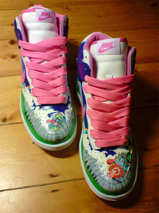Illustration for article titled Katamari Damacy Gets Ported To Nike Dunks